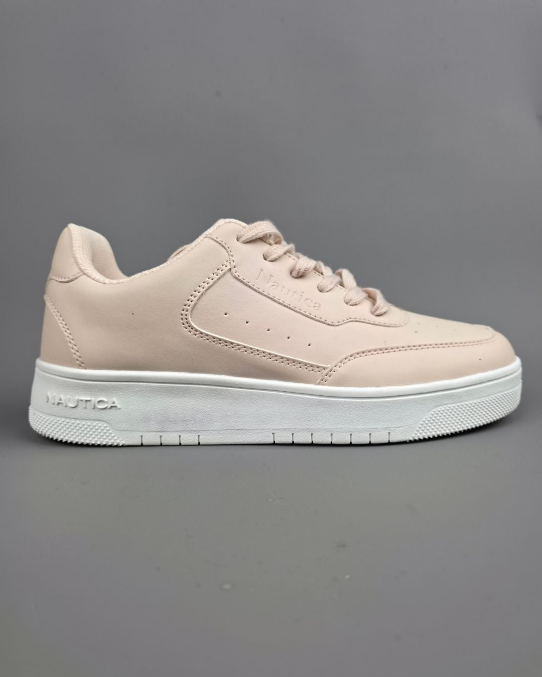 TENNIS NAUTICA BEIGE PARA DAMA