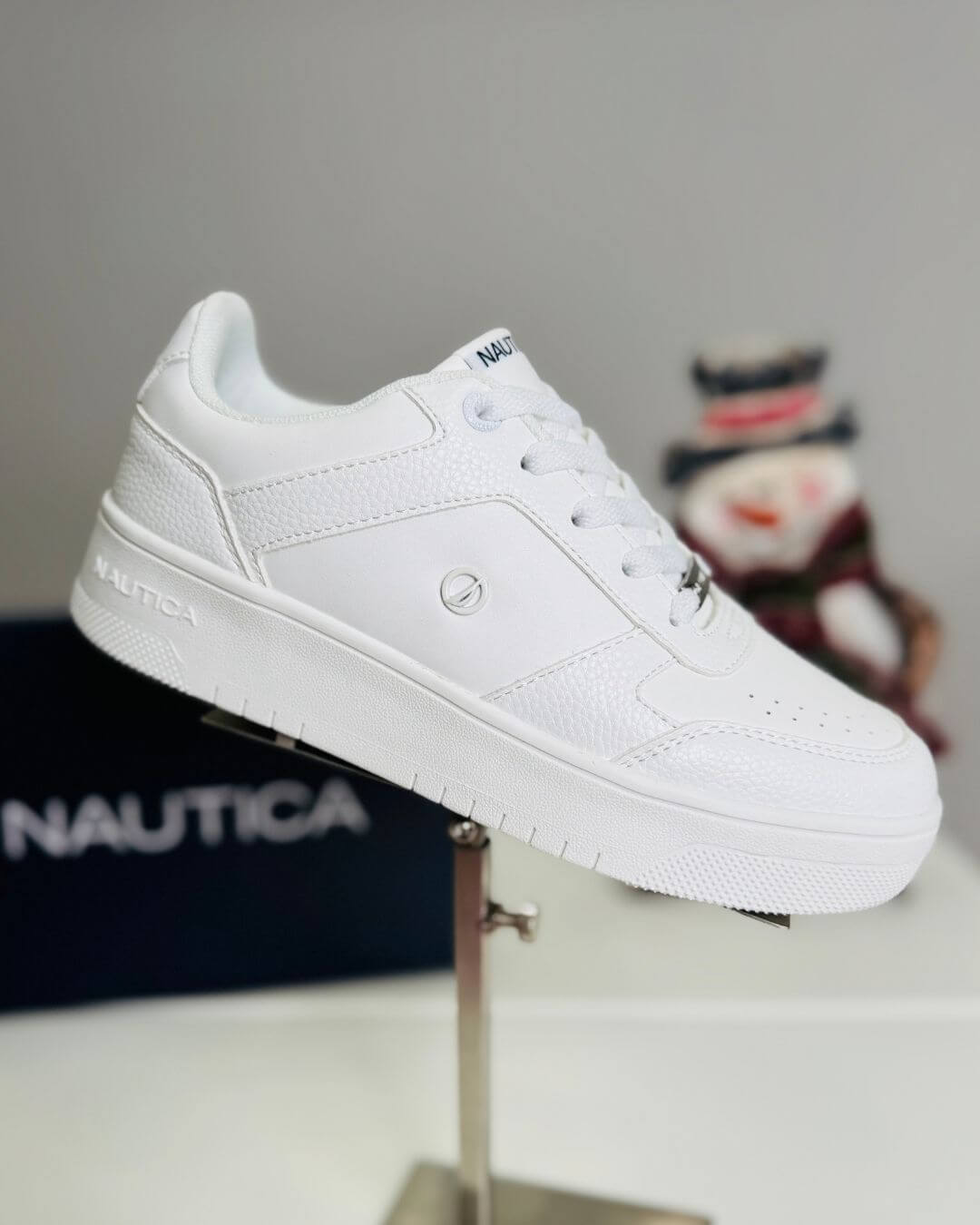 TENNIS NAUTICA BLANCA PARA DAMA