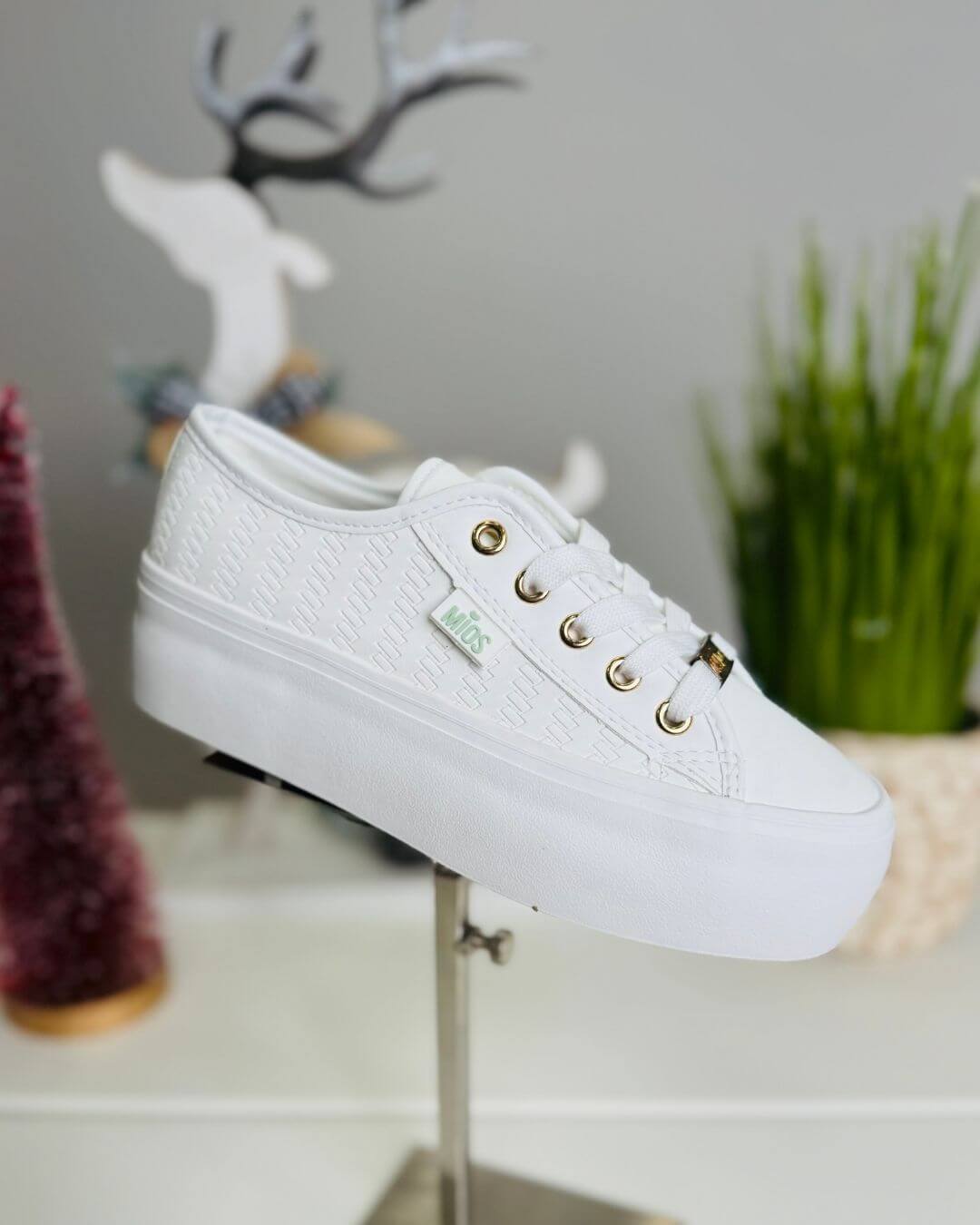 TENNIS MIOS BLANCA PARA DAMA