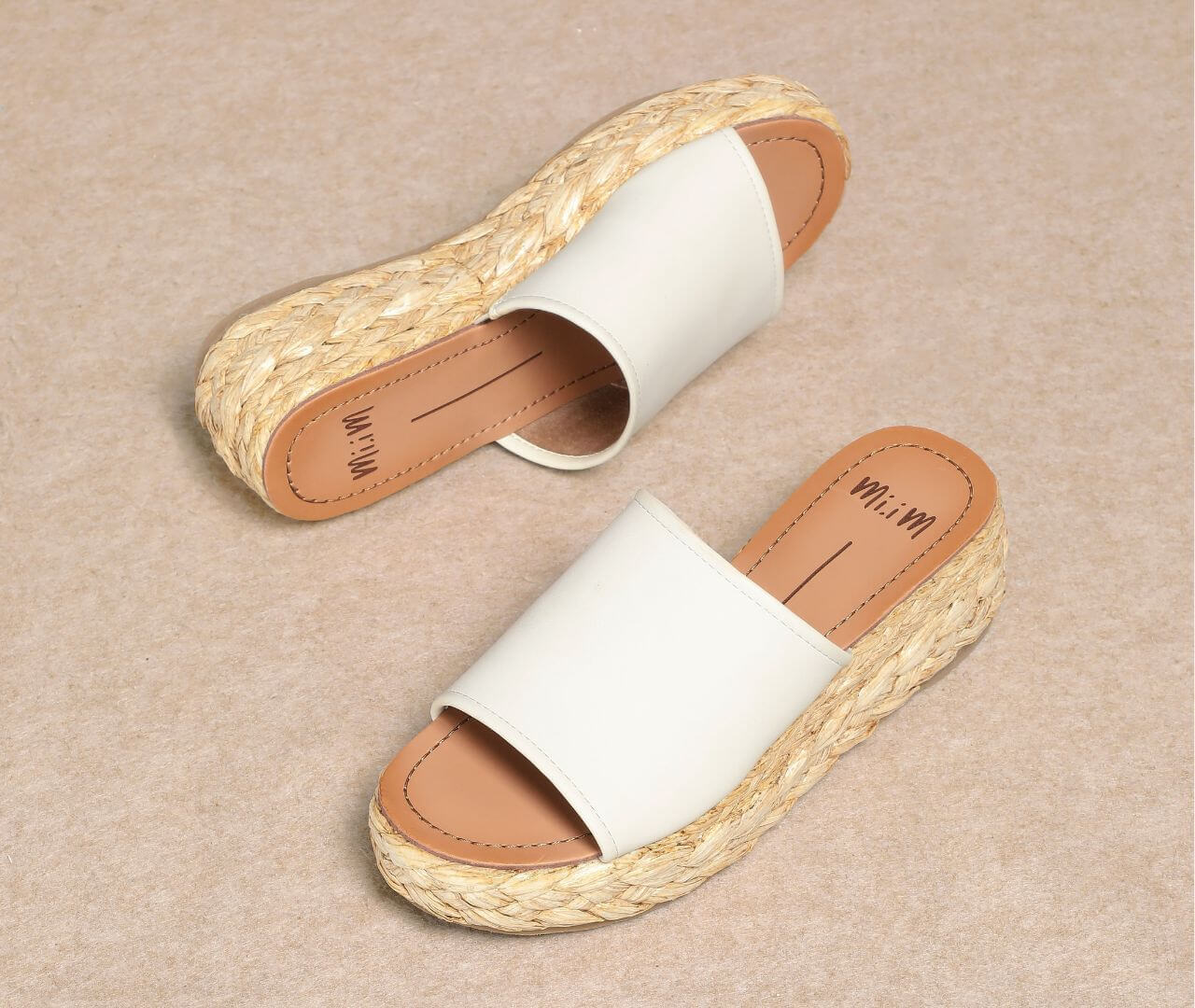 SANDALIA DE MUJER BLANCA