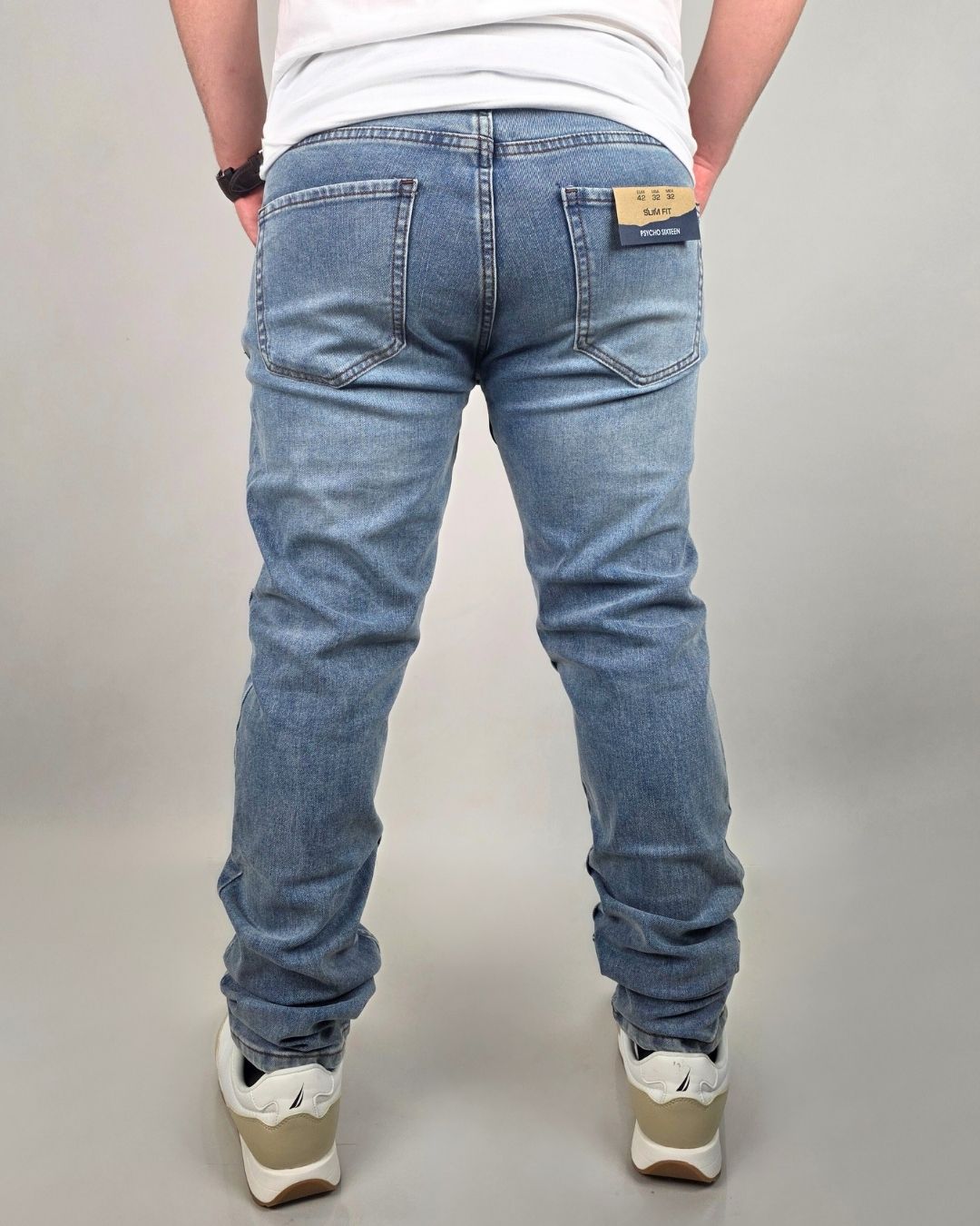 JEANS PSYCHO CELESTE SLIM FIT DE CABALLERO