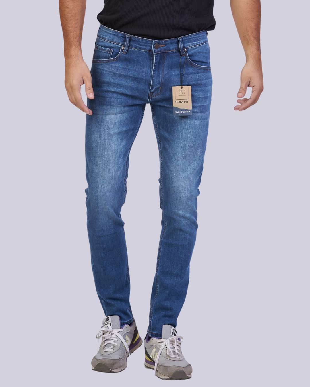 JEANS PSYCHO AZUL SLIM FIT PARA CABALLERO