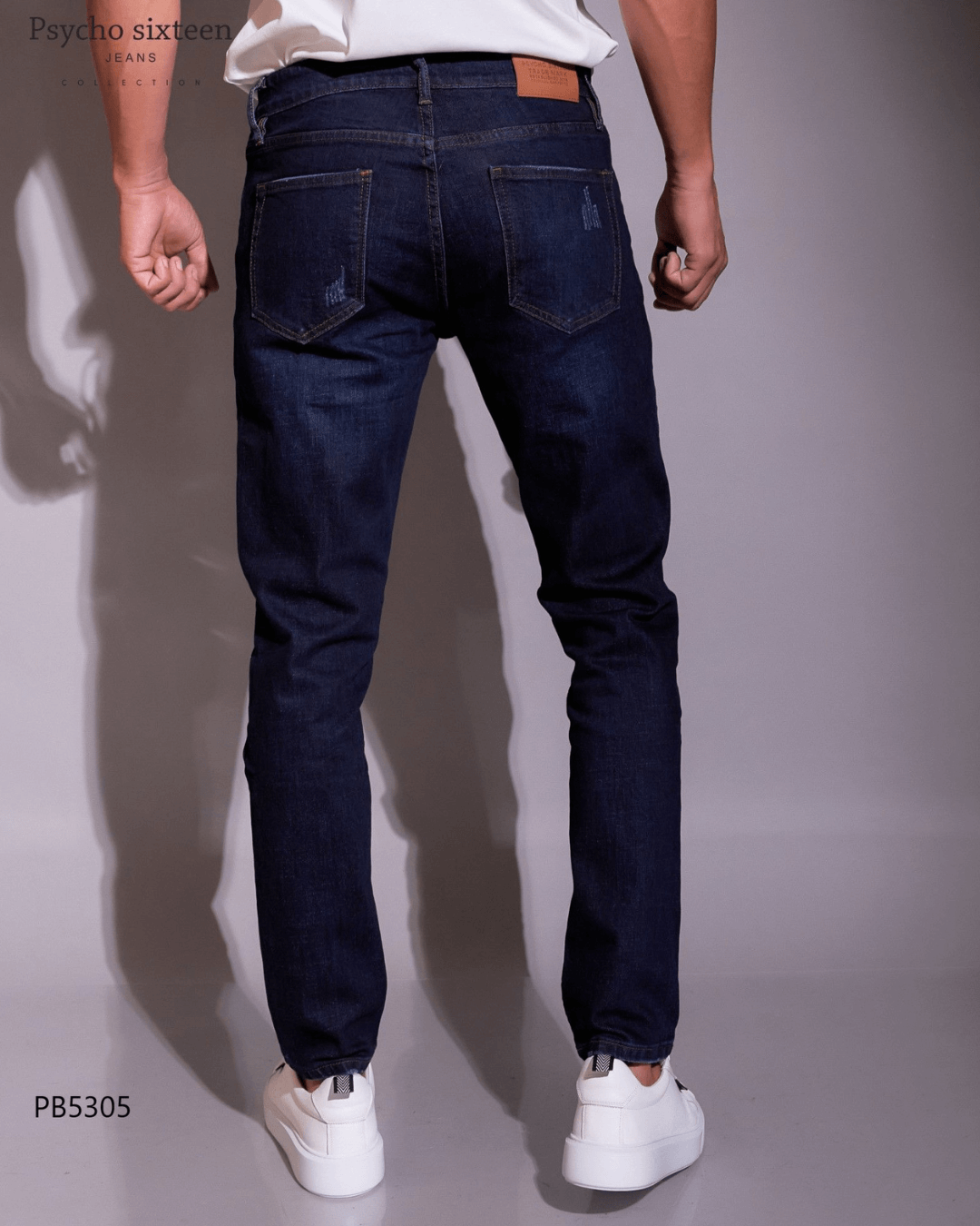 JEANS PSYCHO SIXTEEN AZUL OSCURO PARA CABALLERO