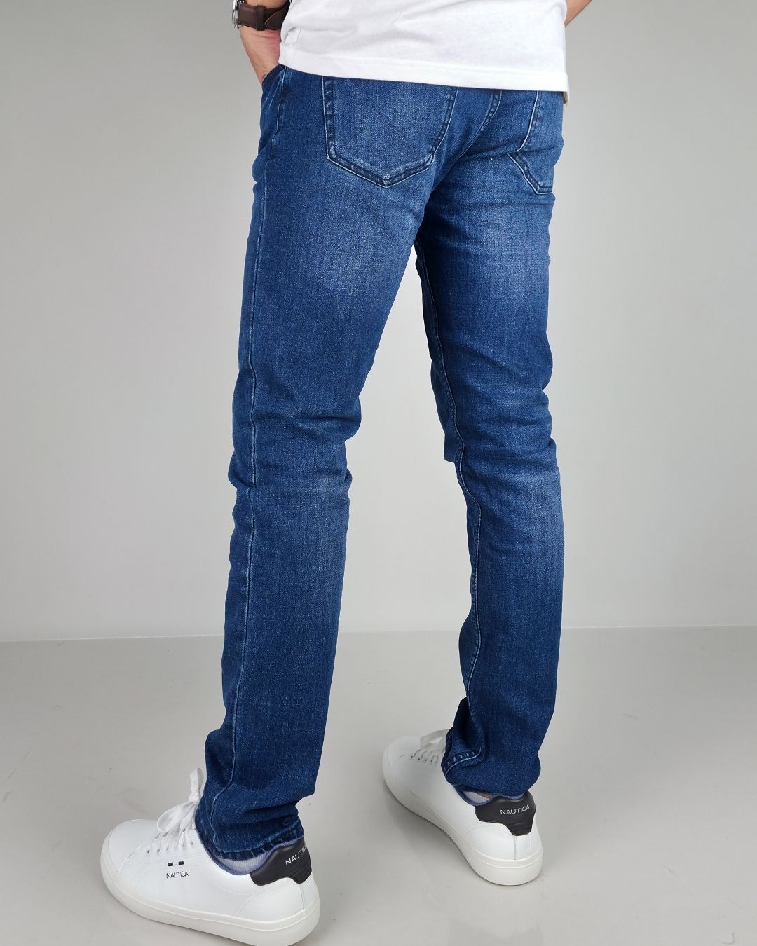 JEANS PYSCHO AZUL OSCURO SLIM FIT DE CABALLERO