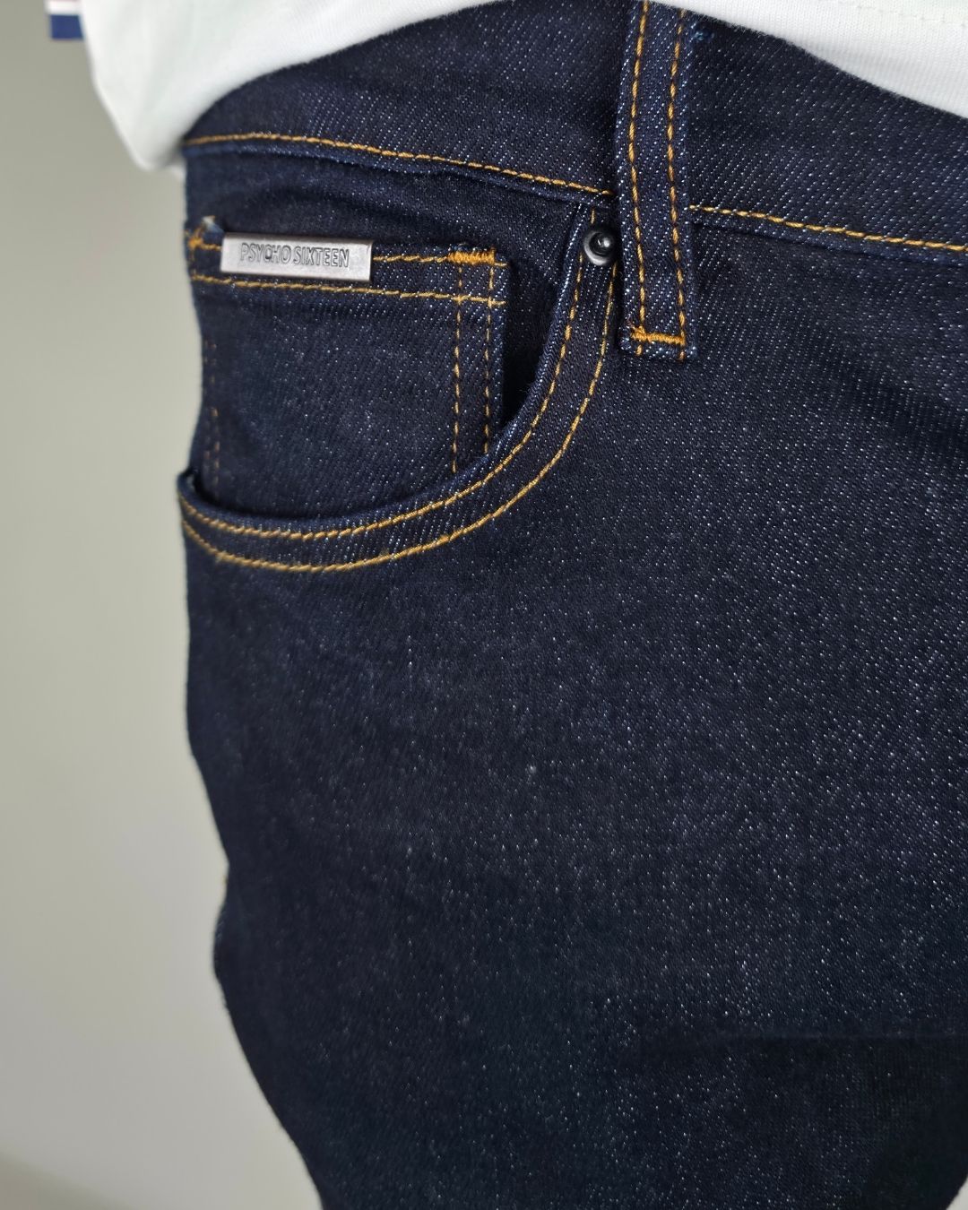 JEANS PYSCHO AZUL OSCURO SLIM FIT DE CABALLERO