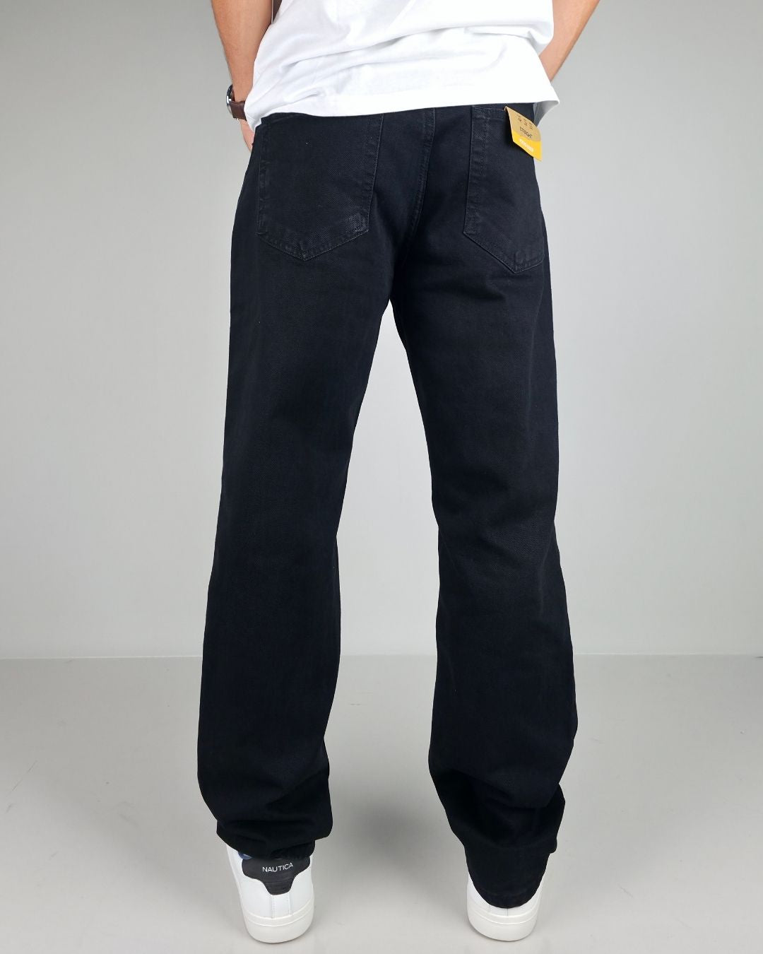 JEANS PSYCHO NEGRO STRAIGHT PARA CABALLERO