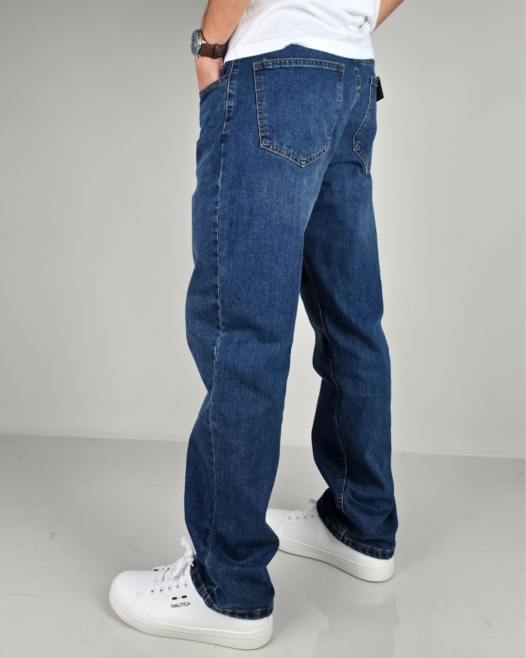 JEANS PYSCHO AZUL STRAIGHT DE CABALLERO
