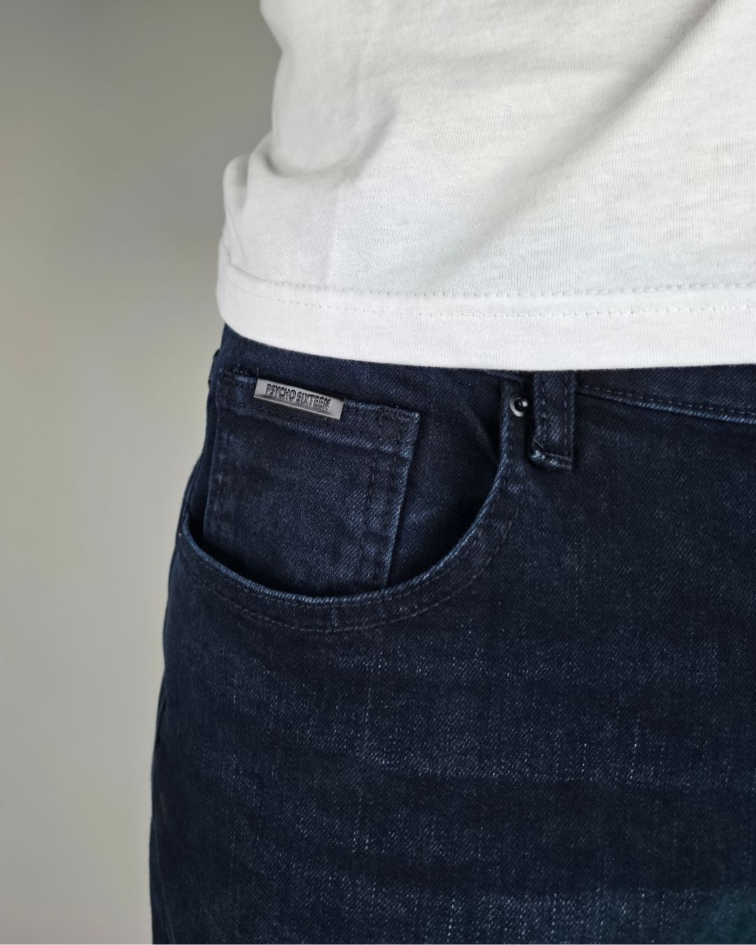 JEANS PYSCHO AZUL OSCURO STRAIGHT DE CABALLERO