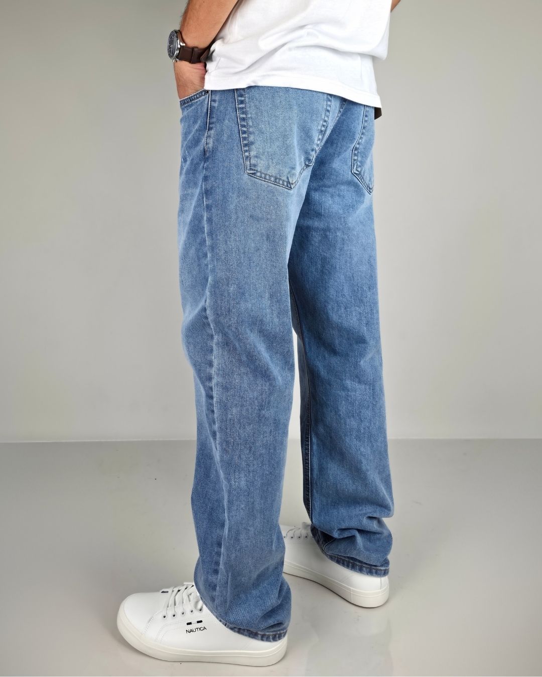 JEANS PYSCHO CELESTE STRAIGHT DE CABALLERO