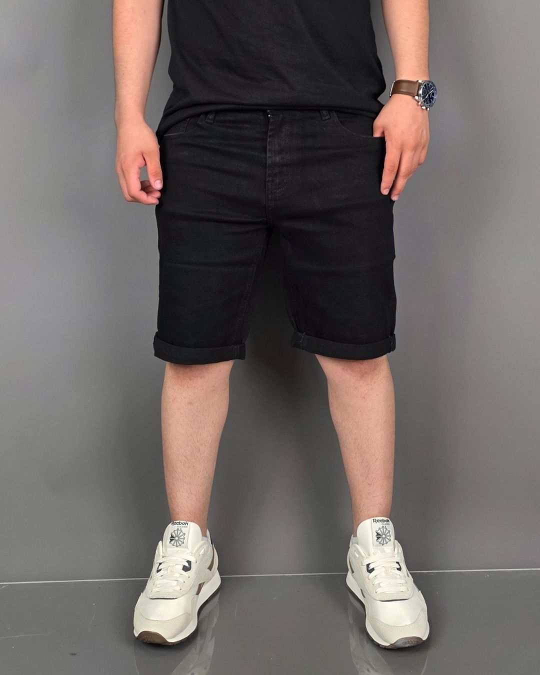 SHORT PSYCHO NEGRO PARA CABALLERO