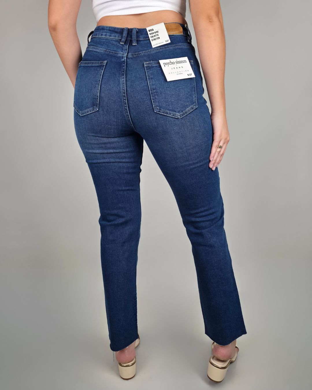 JEANS PSYCHO AZUL PARA DAMA