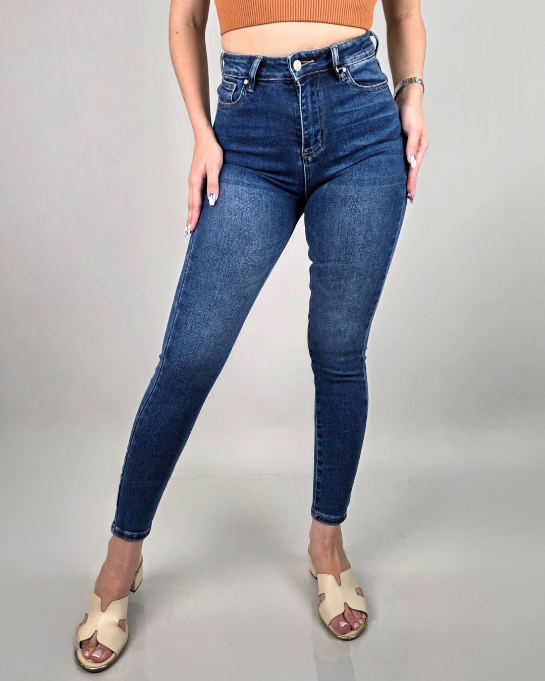 JEANS PSYCHO AZUL PARA DAMA