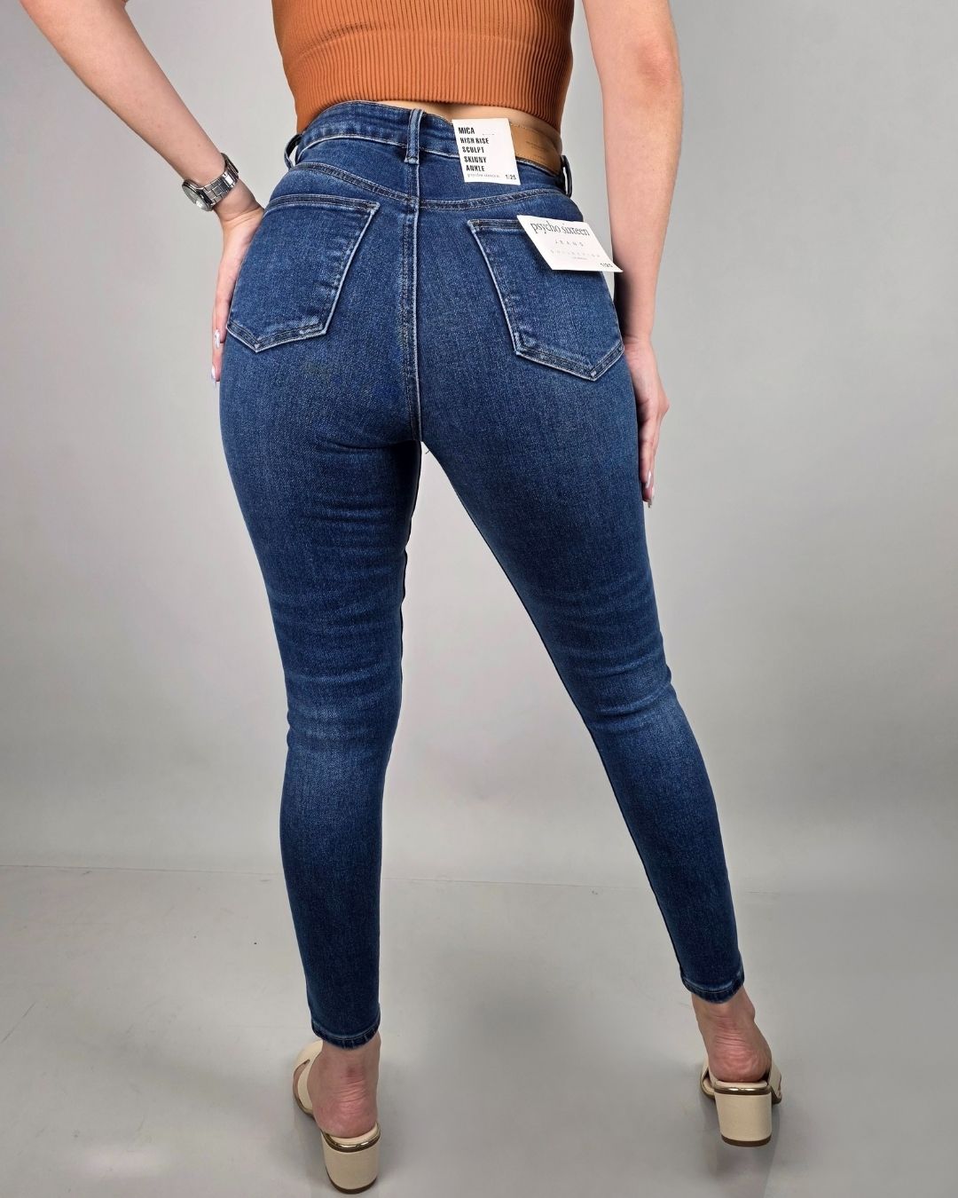 JEANS PSYCHO AZUL PARA DAMA