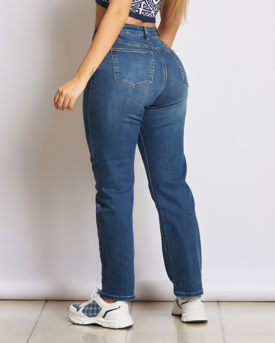 JEANS PSYCHO AZUL PARA DAMA