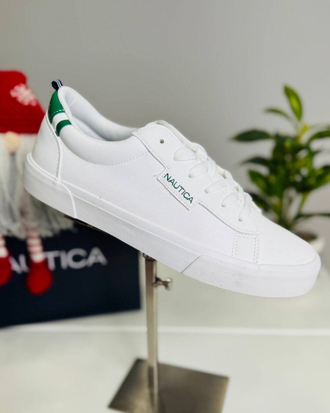 TENNIS NAUTICA BLANCA PARA CABALLERO