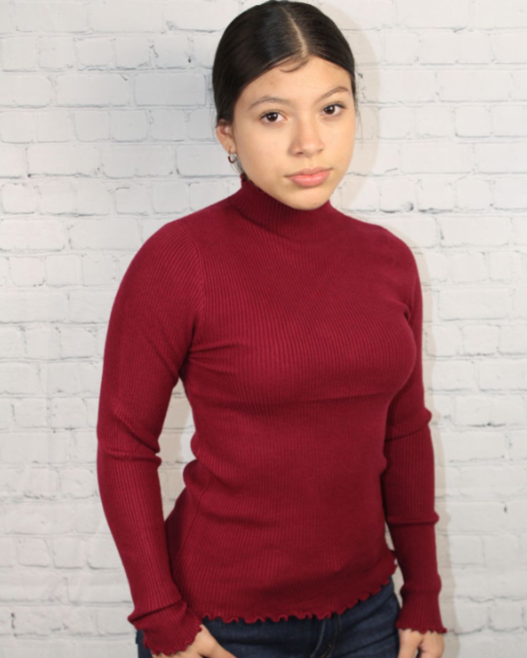 SWEATER MICHEL FASHION VINO PARA DAMA