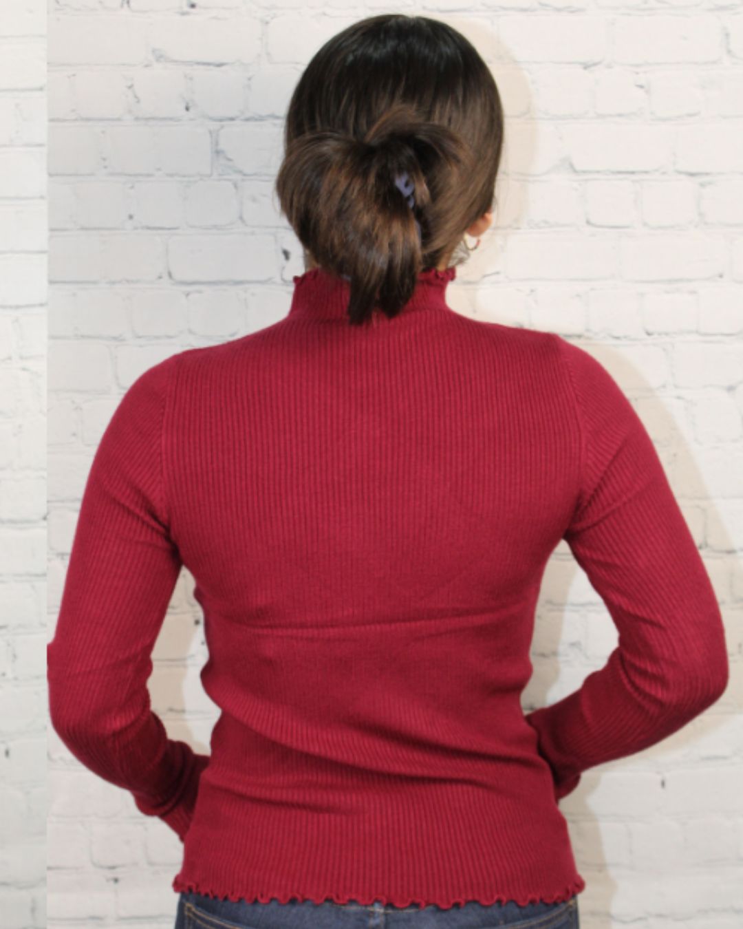 SWEATER MICHEL FASHION VINO PARA DAMA