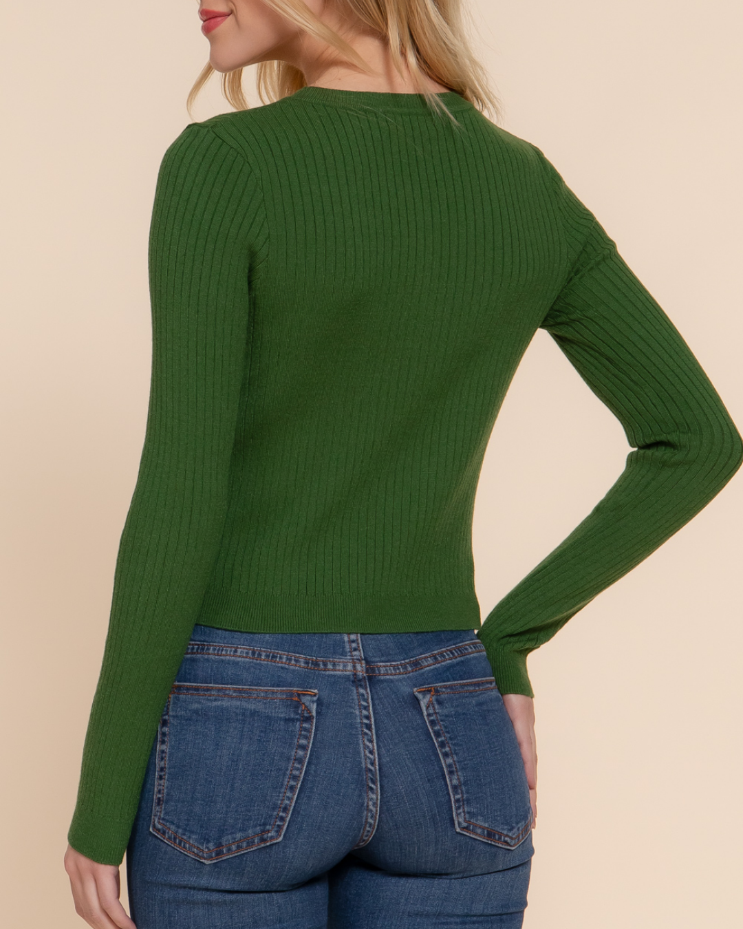 SWEATER ACTIVE VERDE PARA DAMA