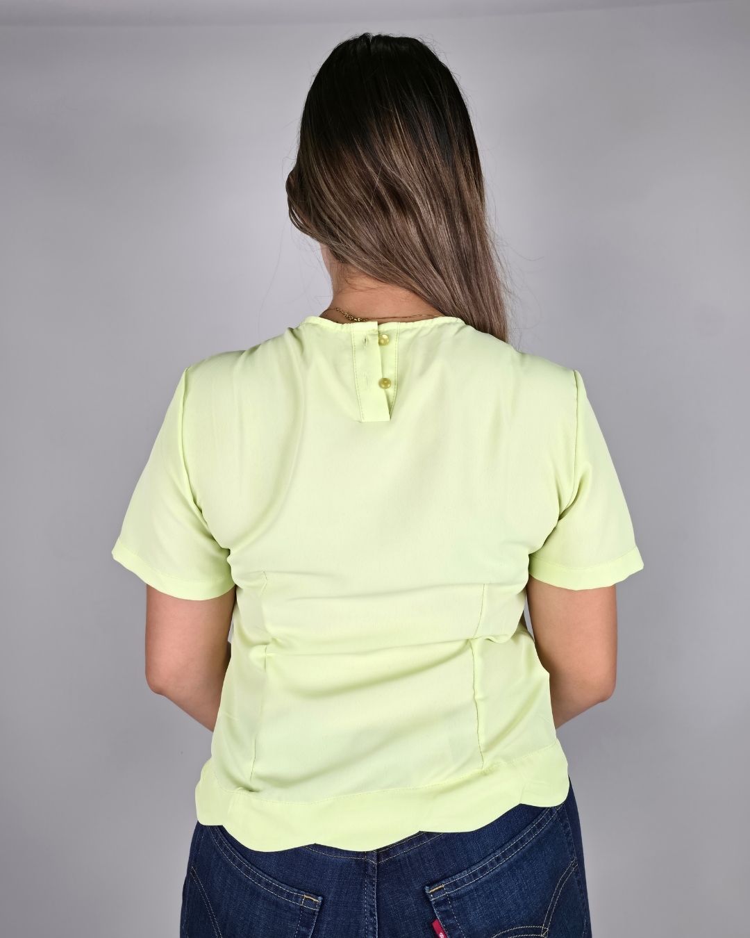 BLUSA BONAMI VERDE PARA DAMA