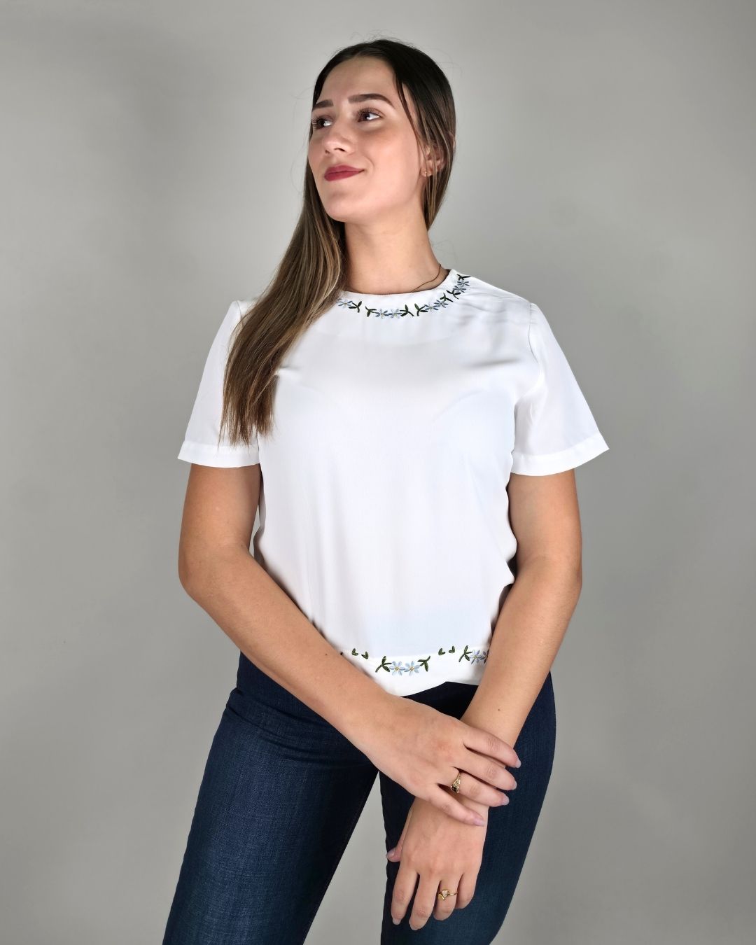 BLUSA BONAMI BLANCA PARA DAMA