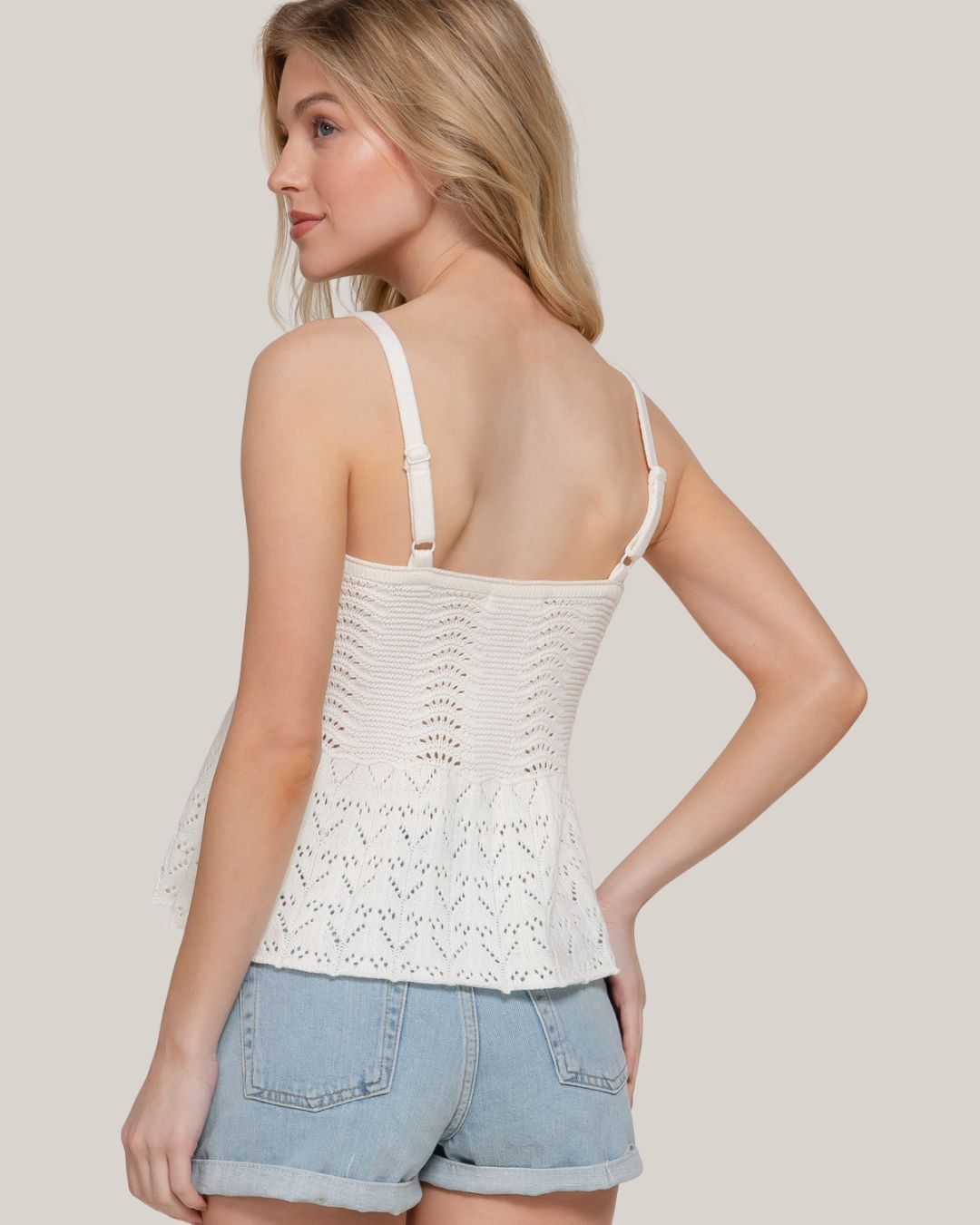 BLUSA ACTIVE BASIC TEJIDA DE TIRANTES