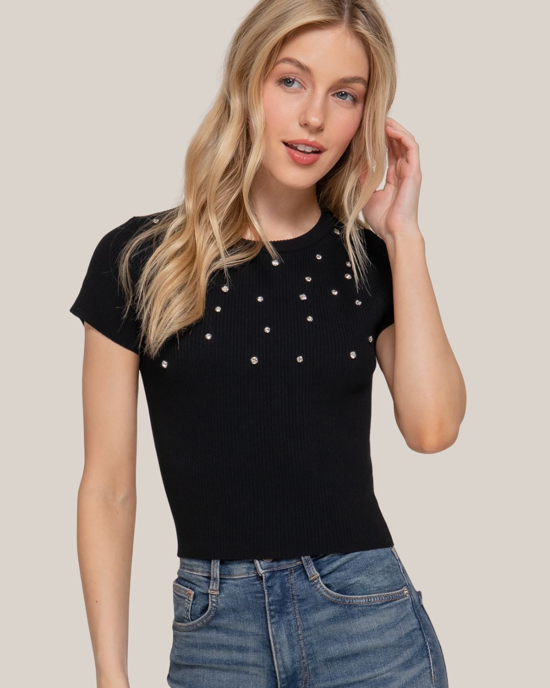 BLUSA ACTIVE BASIC NEGRA