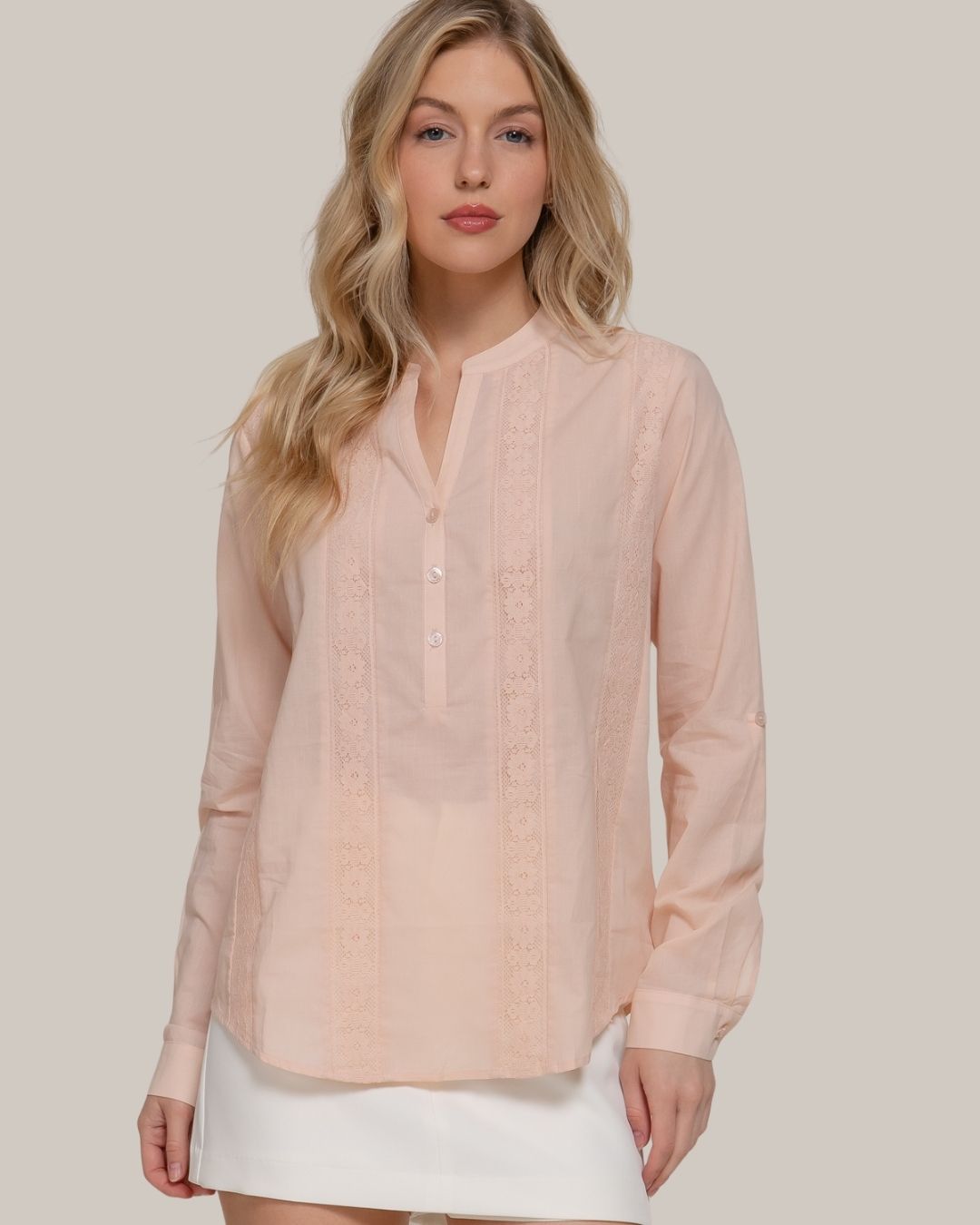 BLUSA ACTIVE BASIC MANGA LARGA