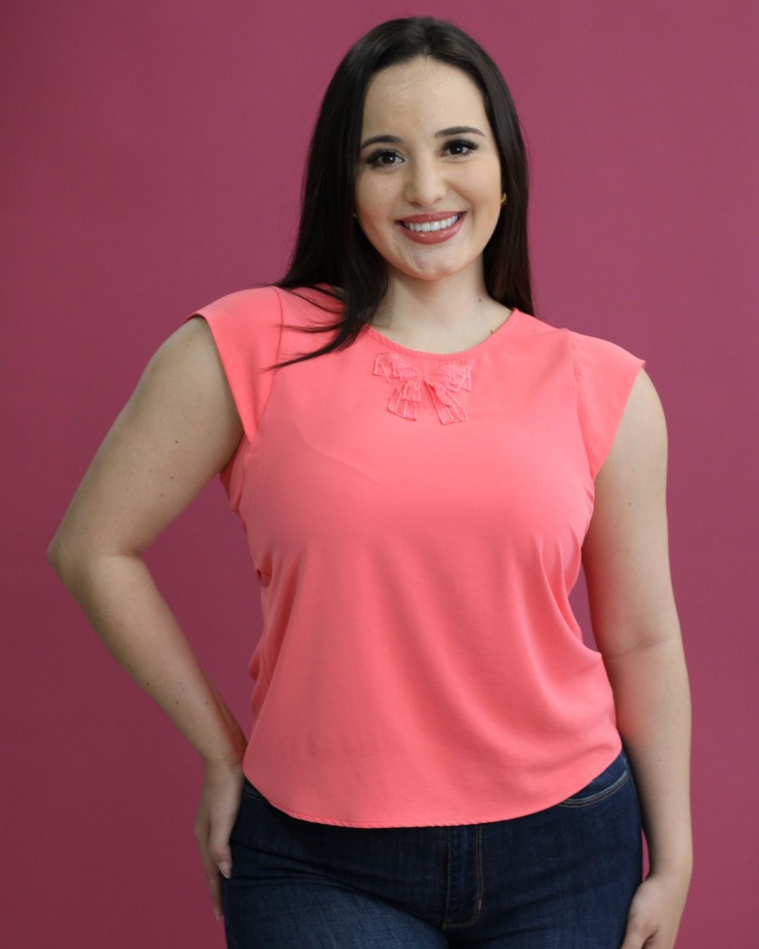 BLUSA BONAMI CORAL PARA DAMA