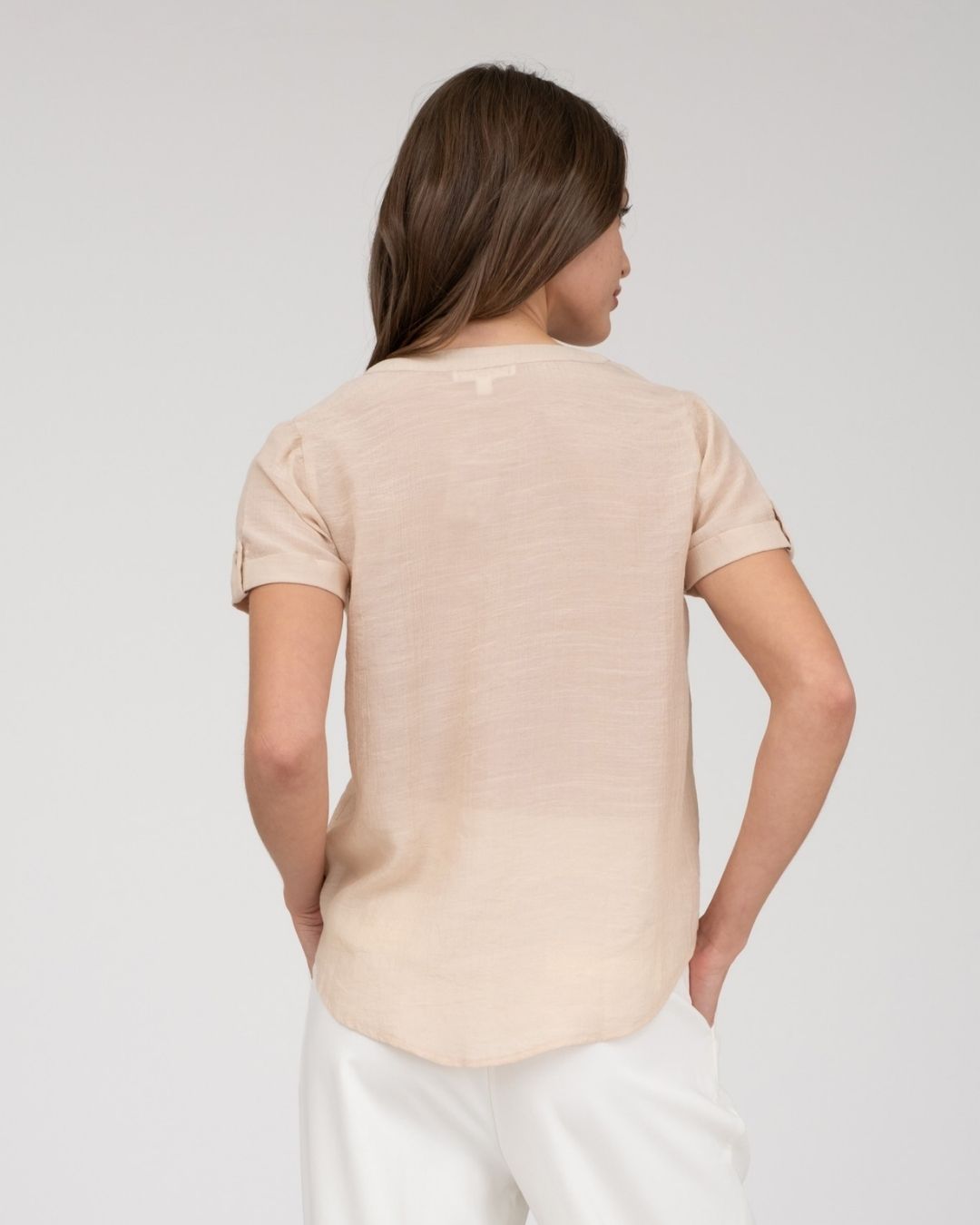 BLUSA MINE BEIGE PARA DAMA