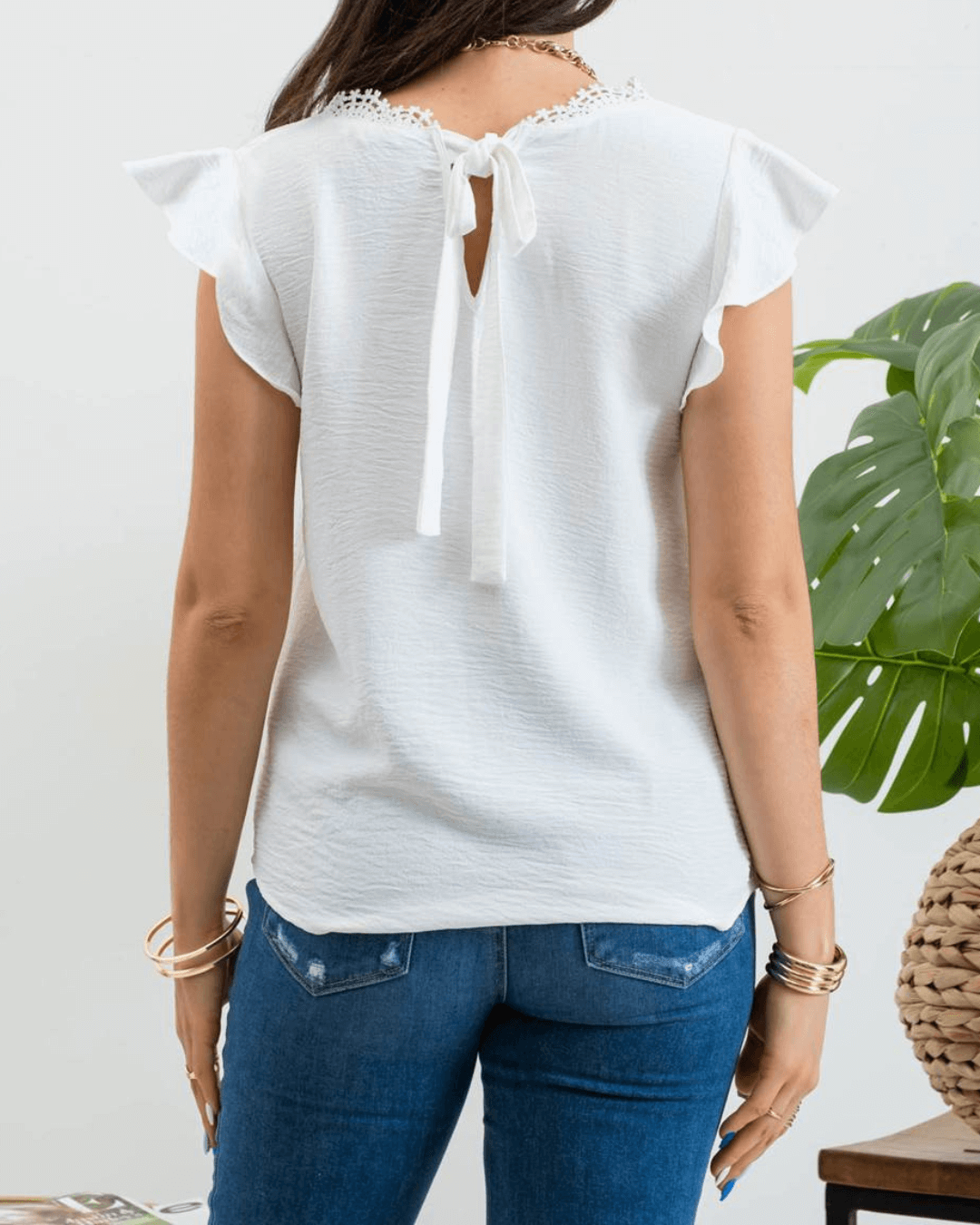 BLUSA MINE BLANCA