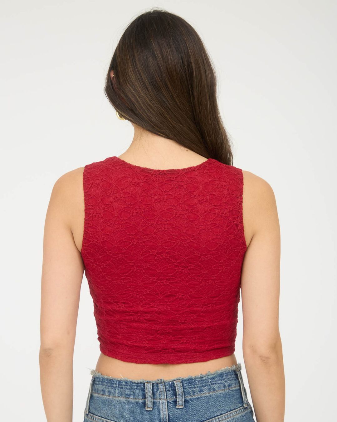 BLUSA MINE ROJA PARA DAMA