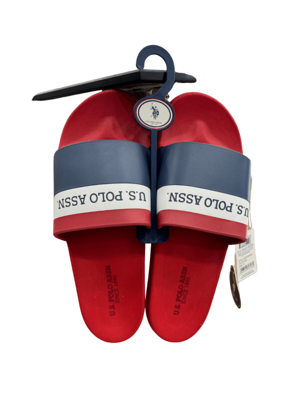 SANDALIA US POLO ROJA PARA CABALLERO