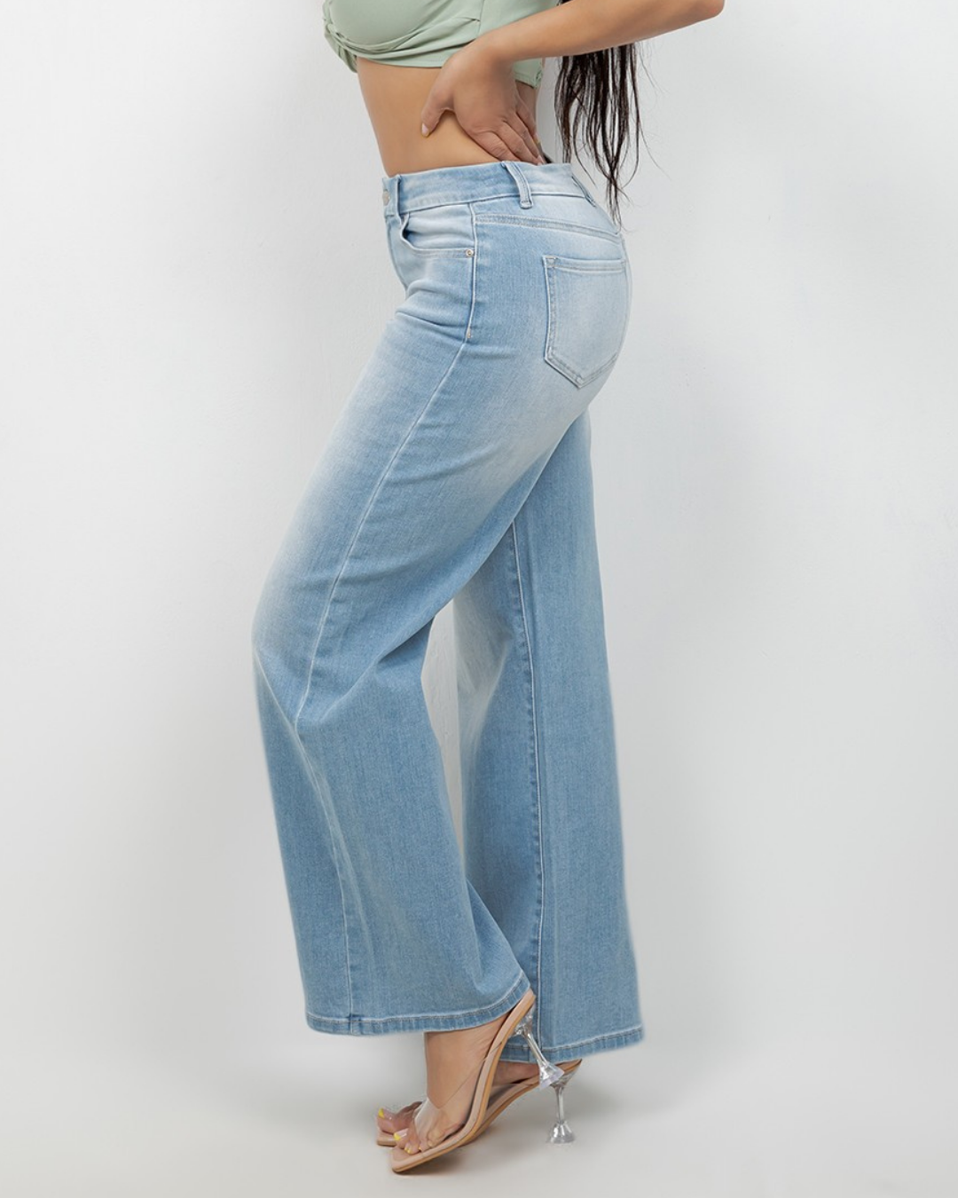 JEANS ENCORE WIDE LEG