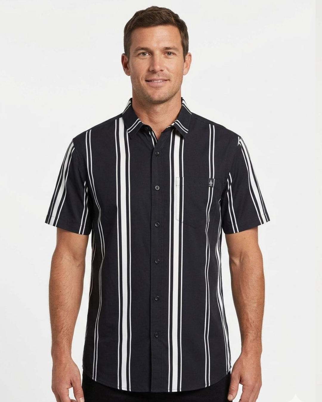 CAMISA BLACKOUT MANGA CORTA CABALLERO