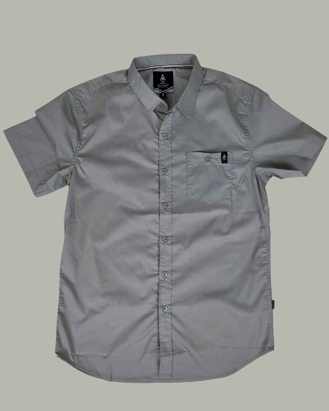CAMISA BLACKOUT GRIS PARA CABALLERO