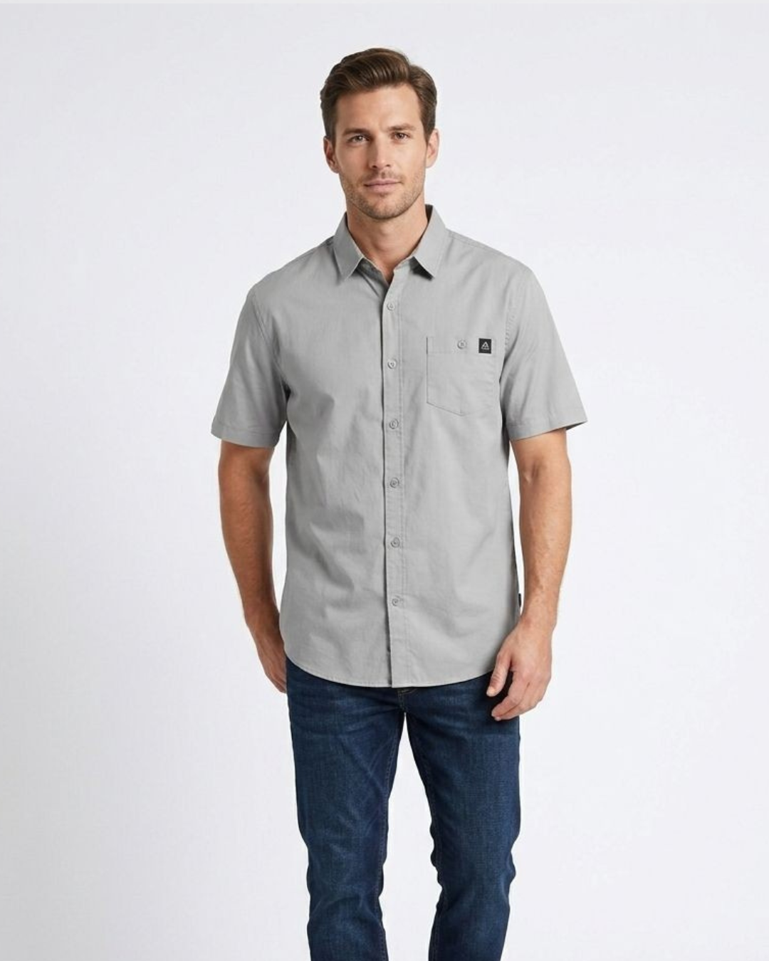 CAMISA BLACKOUT MANGA CORTA CABALLERO
