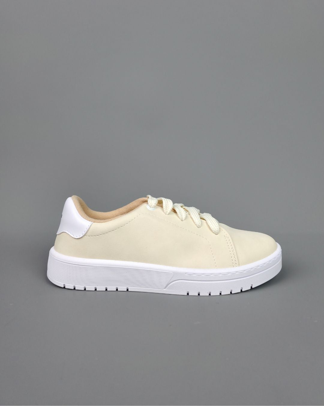 TENNIS MOLECA CREMA PARA DAMA