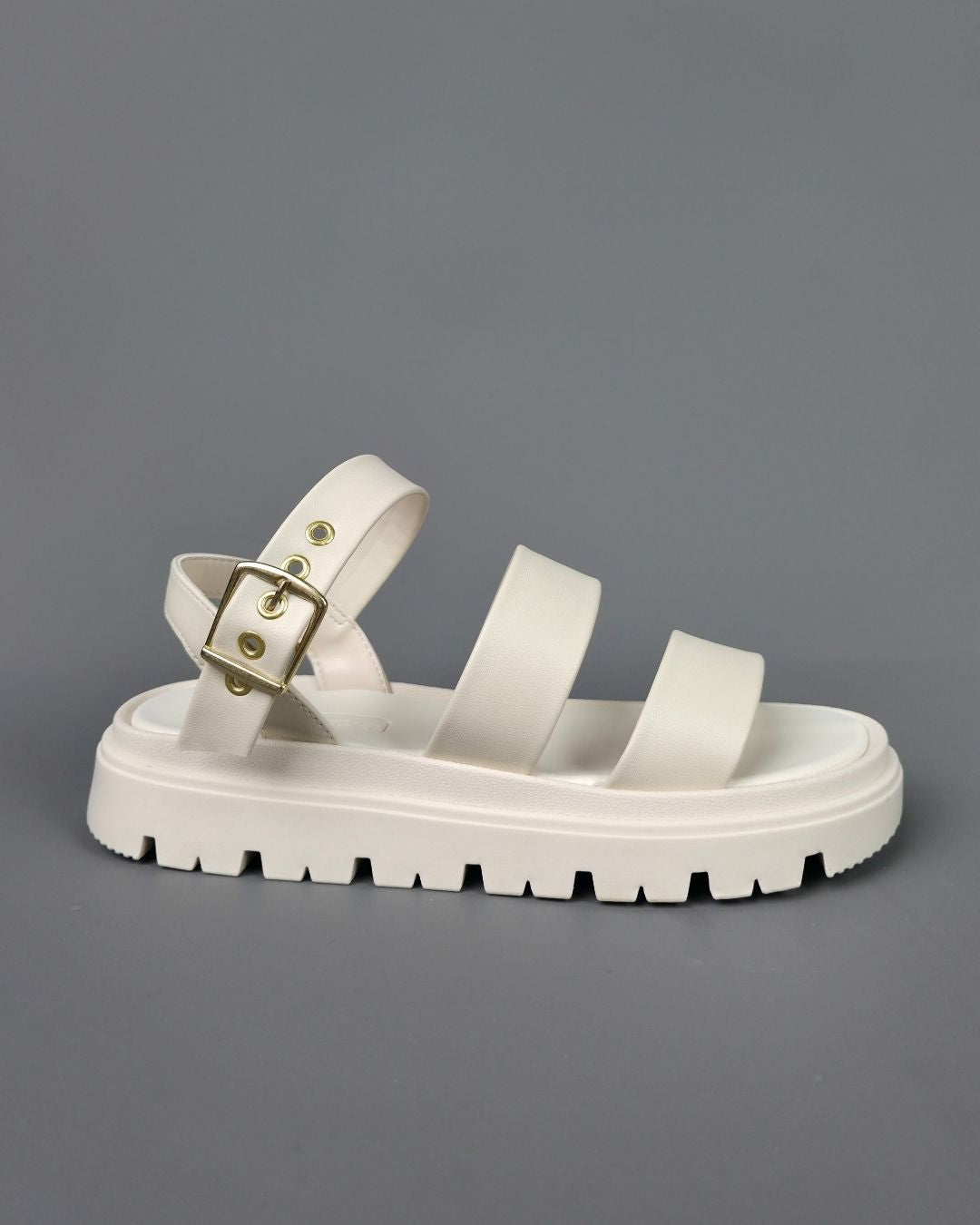 SANDALIA MOLECA BLANCA PARA DAMA