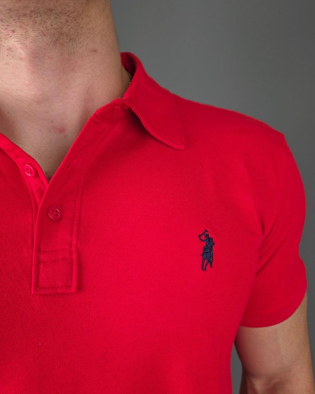 POLO CAMBRIDGE POLO ROJA PARA CABALLERO