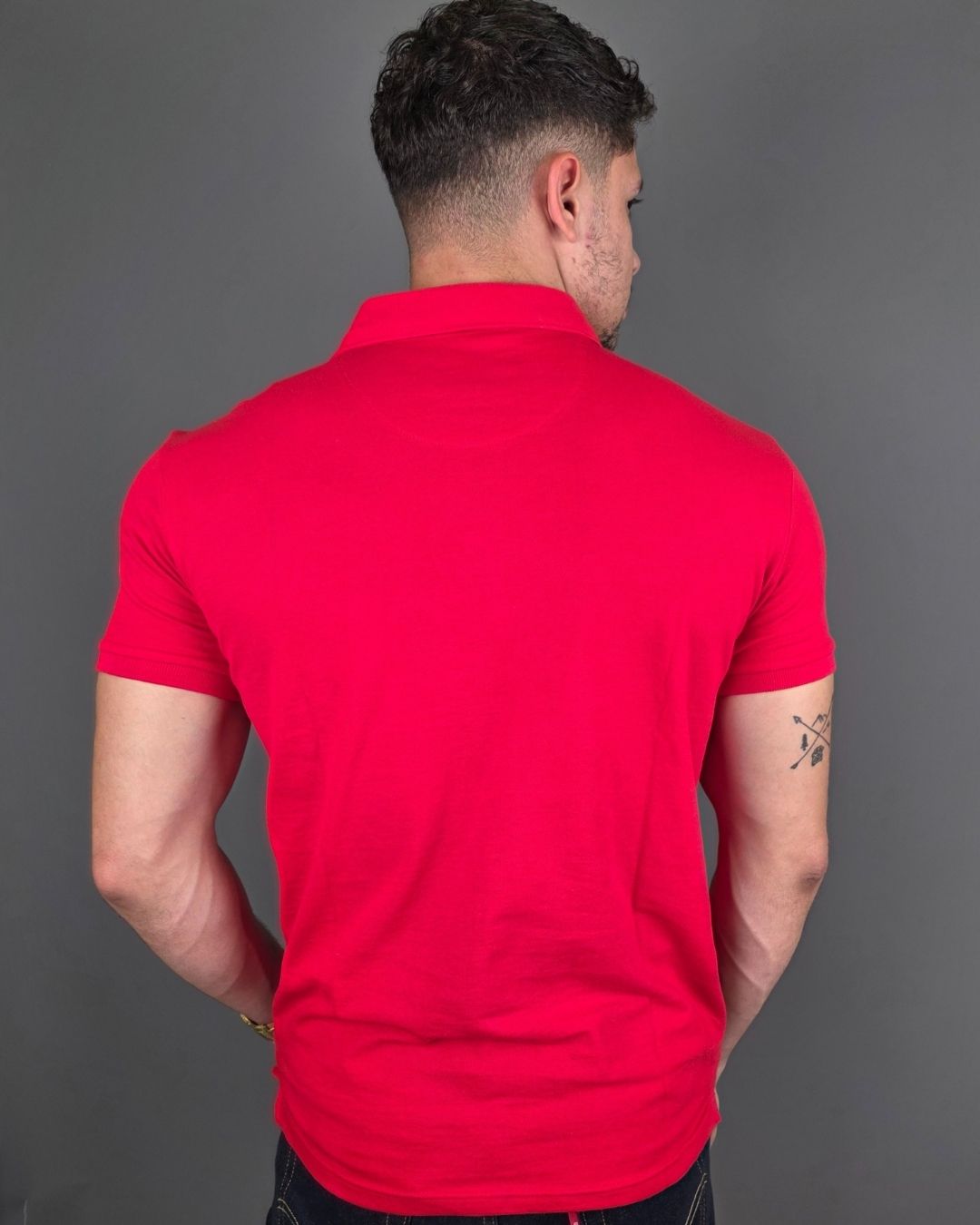 POLO CAMBRIDGE POLO ROJA PARA CABALLERO
