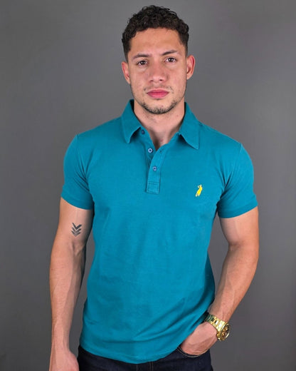 POLO CAMBRIDGE POLO TURQUESA PARA CABALLERO