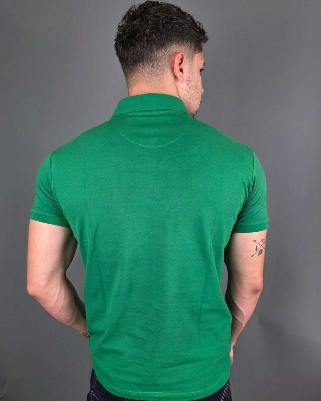 POLO CAMBRIDGE POLO VERDE PARA CABALLERO