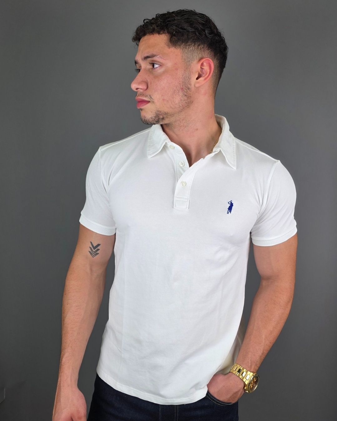 POLO CAMBRIDGE POLO BLANCA PARA CABALLERO