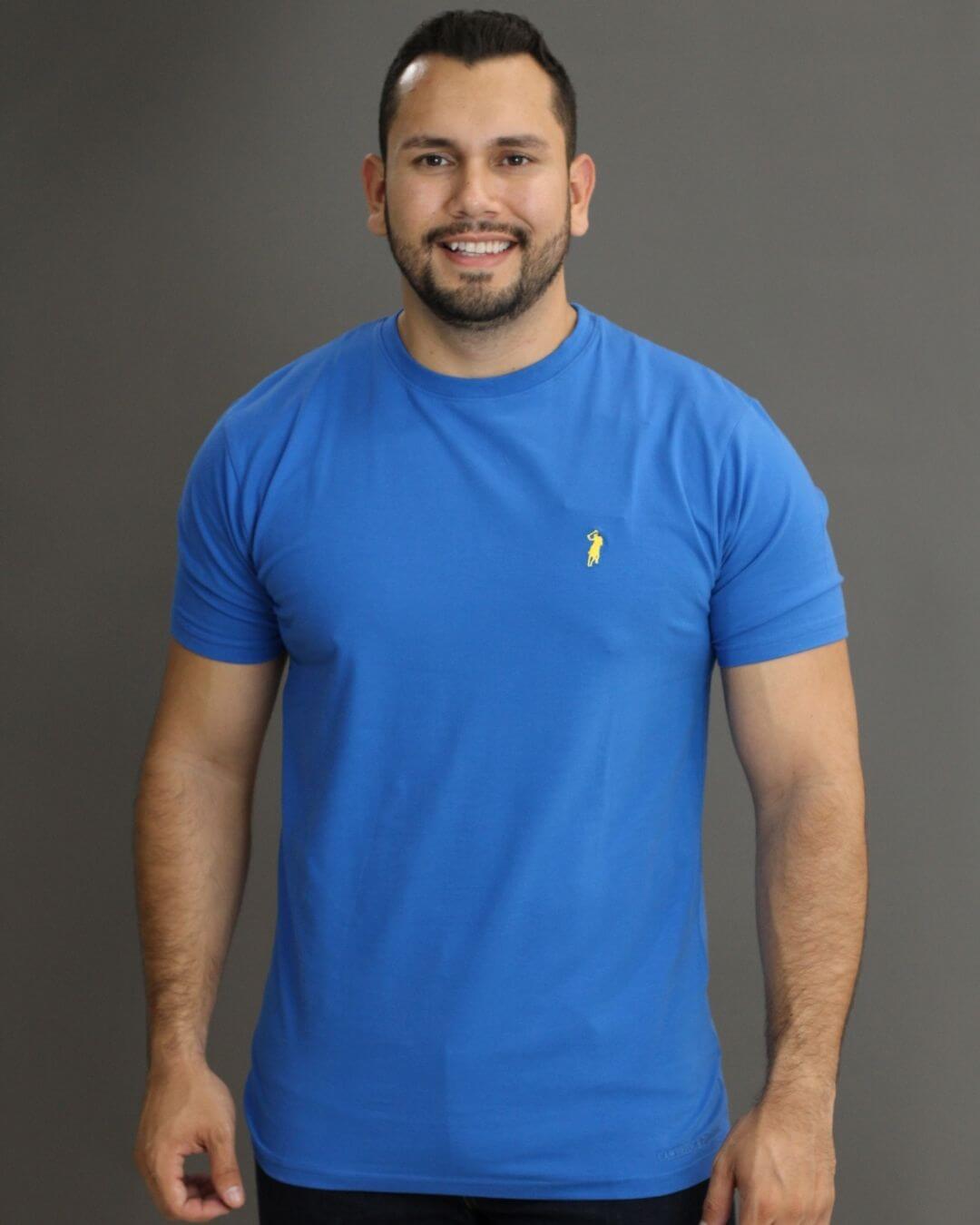 CAMISETA CAMBRIDGE POLO AZUL PARA CABALLERO