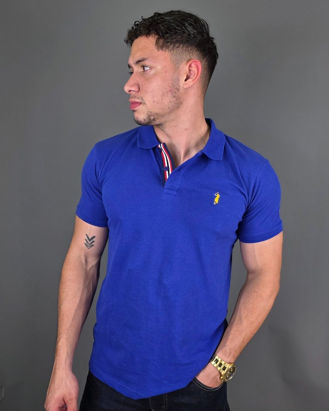 POLO CAMBRDIGE POLO AZUL PARA CABALLERO