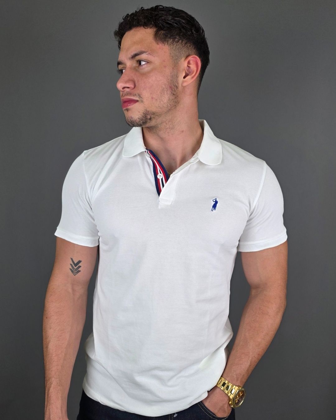 POLO CAMBRIDGE POLO BLANCA PARA CABALLERO