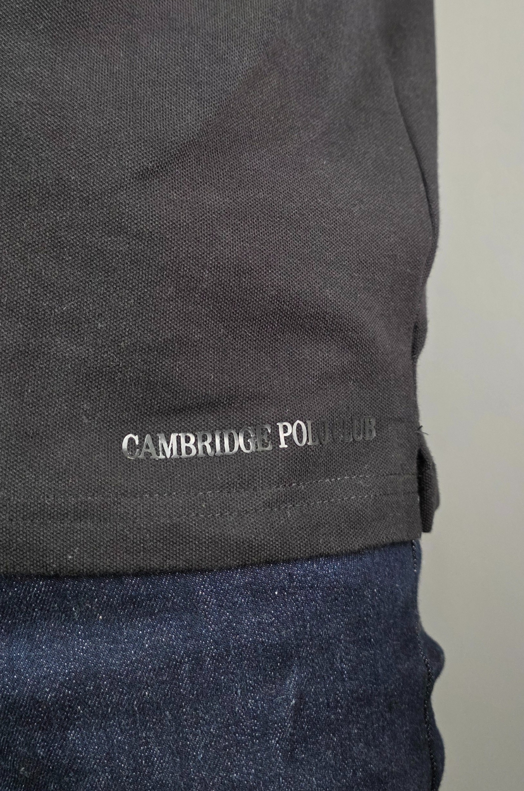 POLO CAMBRIDGE POLO NEGRA CABALLERO