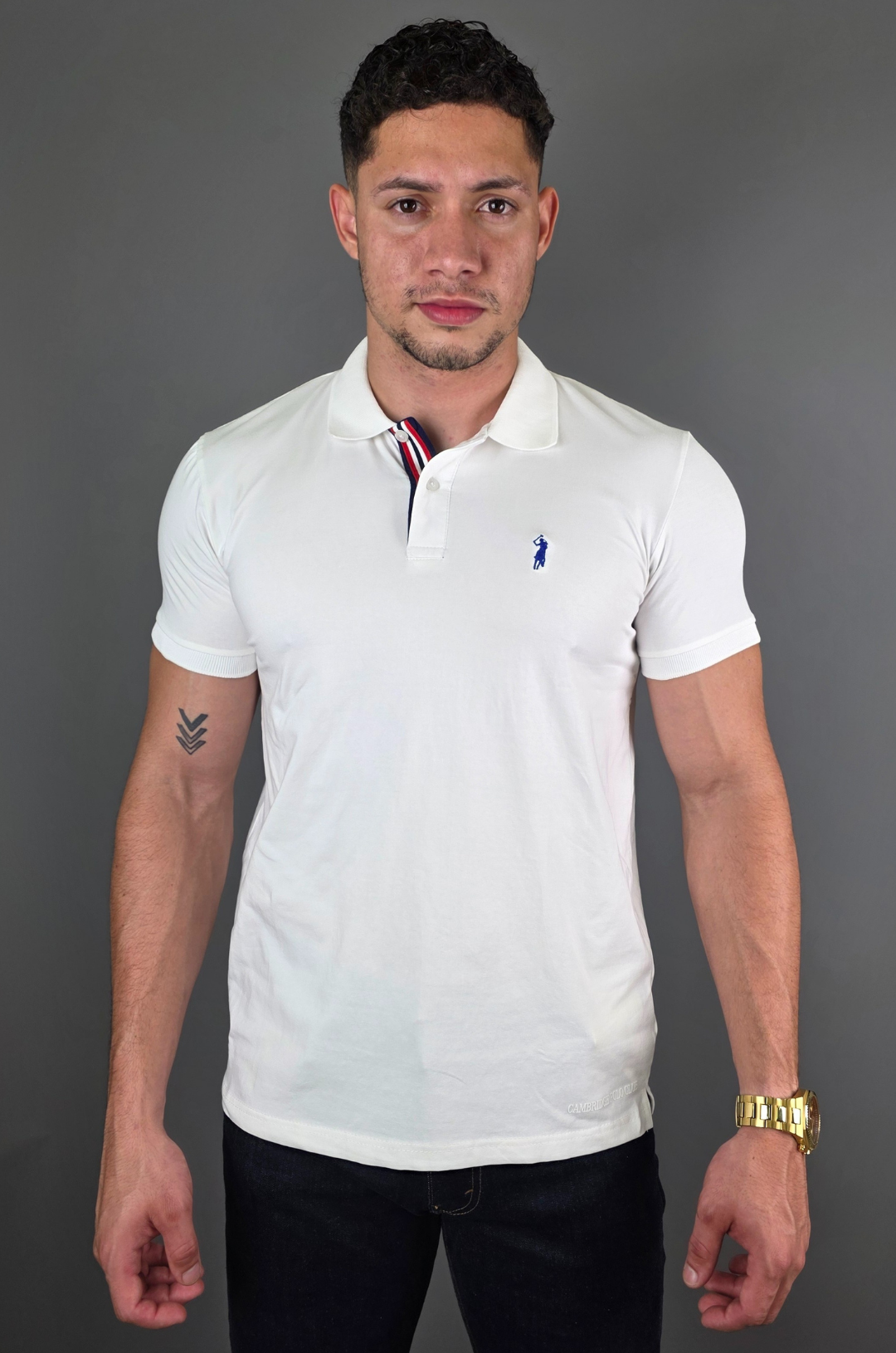 POLO CAMBRIDGE POLO BLANCA PARA CABALLERO