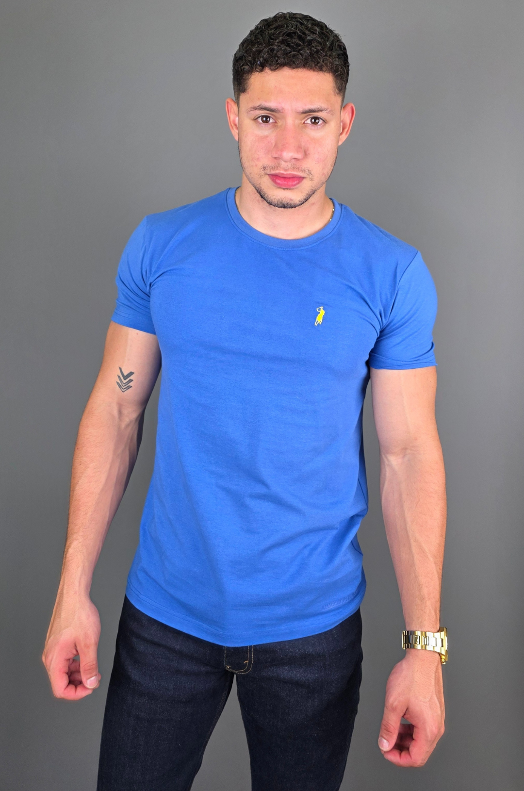 CAMISETA CAMBRIDGE POLO AZUL PARA CABALLERO