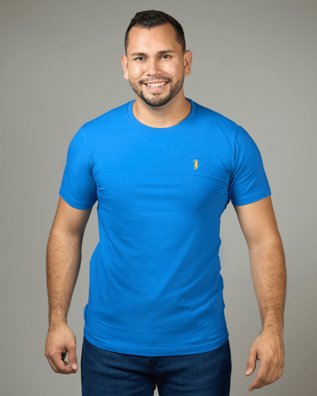 CAMISETA CAMBRIDGE POLO CELESTE